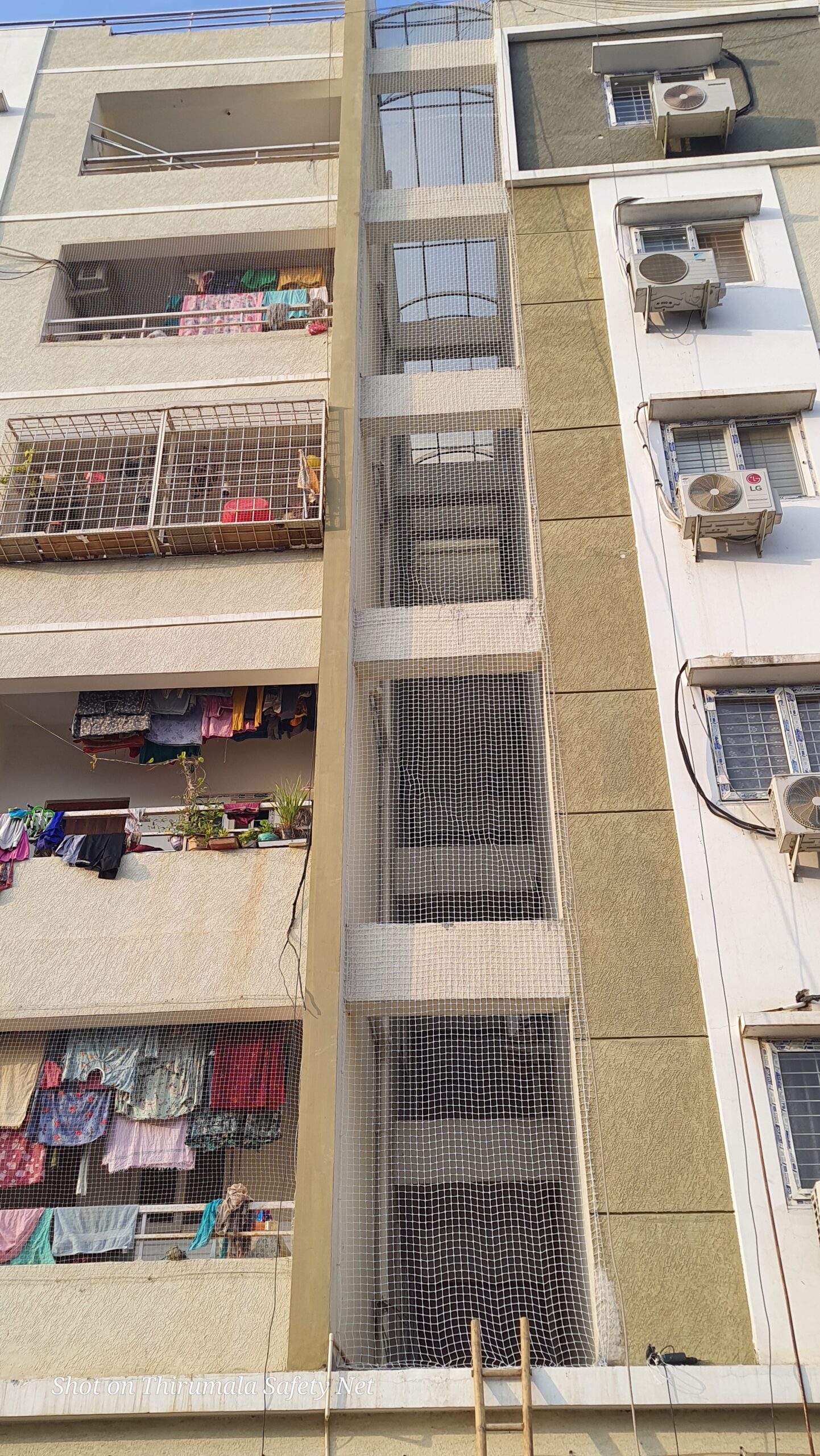 Pigeon Net Fitting Work