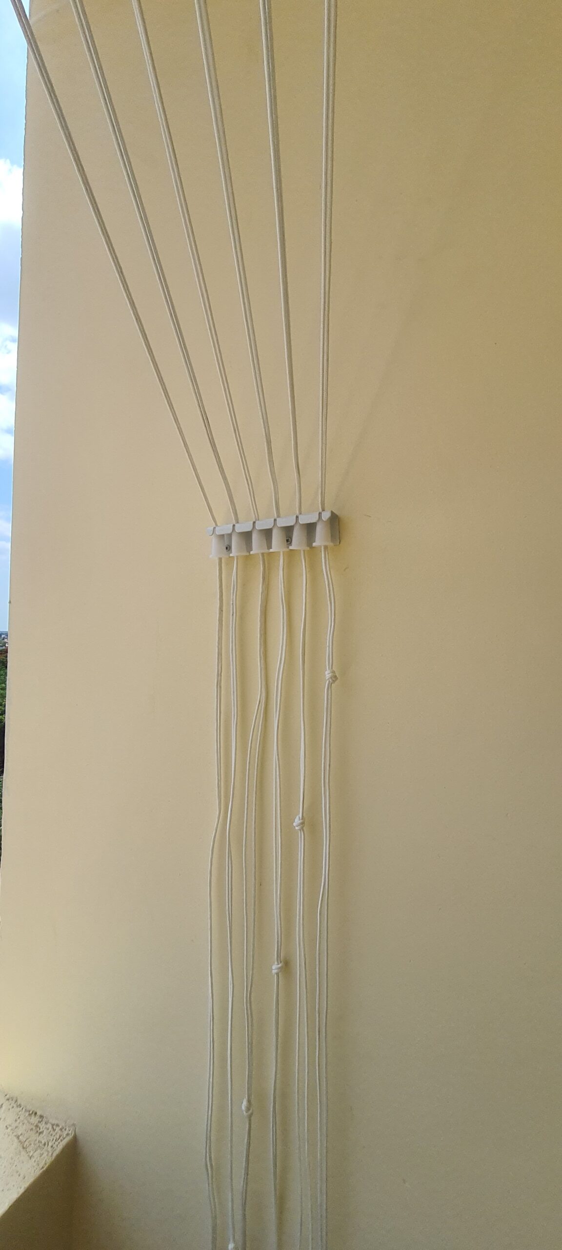 Pulley cloth hanger project