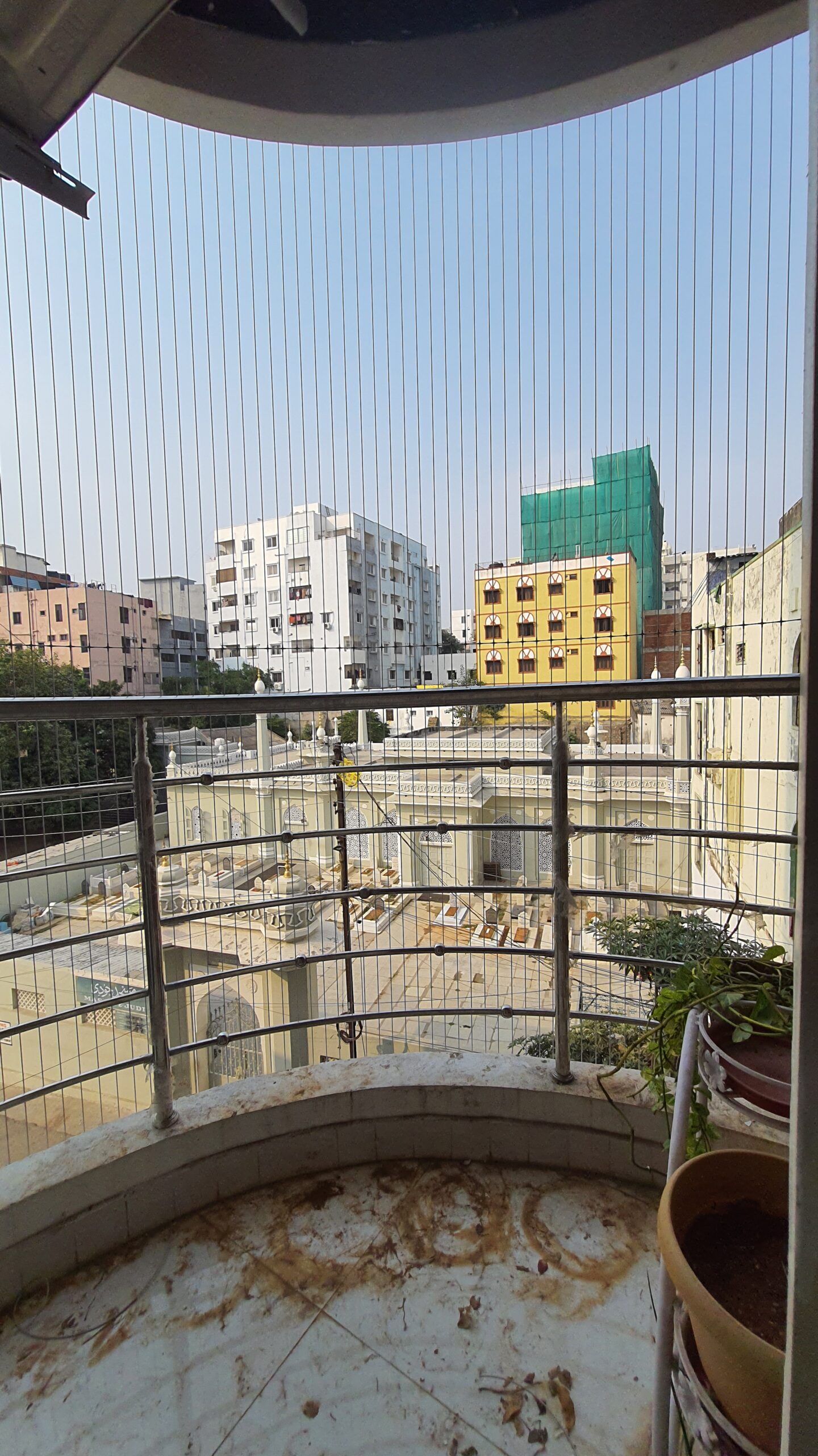 Invisible grill installation in Vijayawada