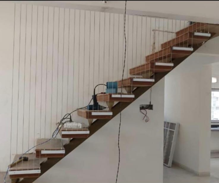 Staircase invisible grills